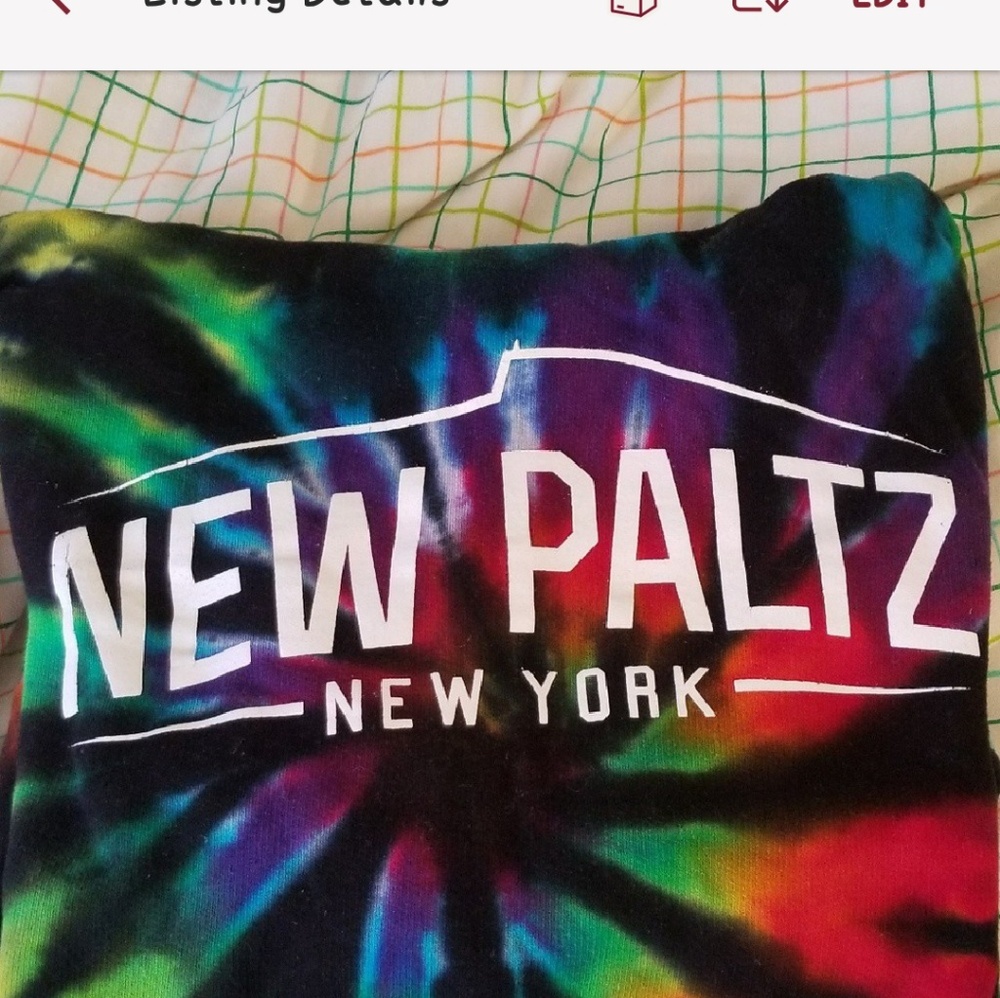 Unisex Tie Dye Hoodie